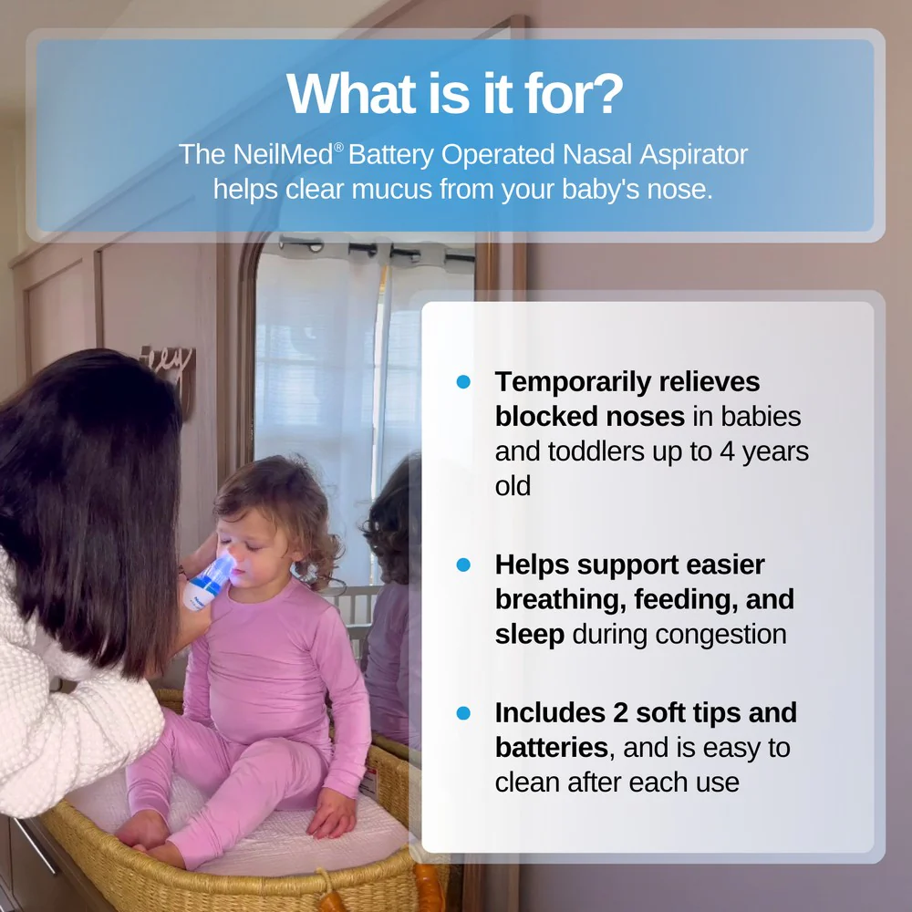 NeilMed Battery Operated Nasal Aspirator - Image 8
