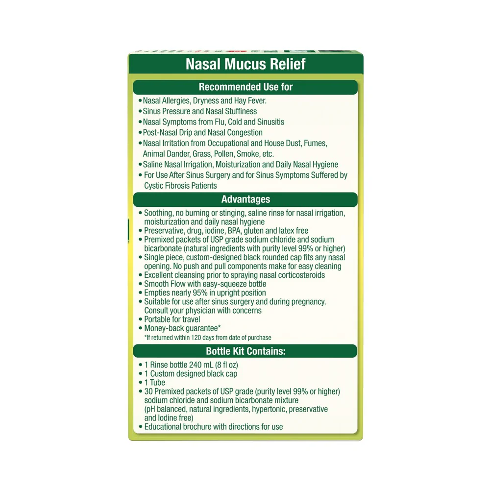 Sinus Rinse Extra Strength Hypertonic Kit - Image 5