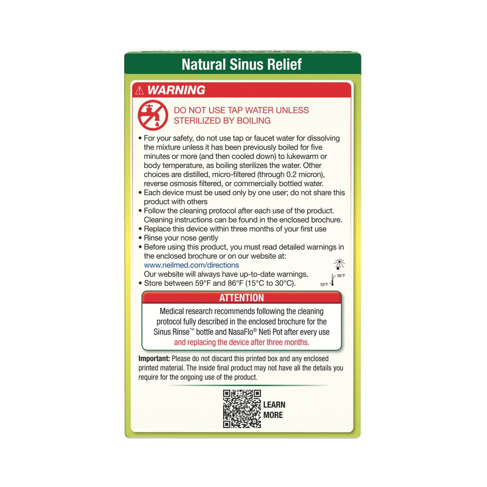 Sinus Rinse Extra Strength Hypertonic Kit - Image 4