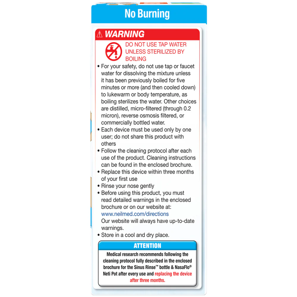 NeilMed Sinus Rinse Pediatric Kit with 60 Packets - Image 5