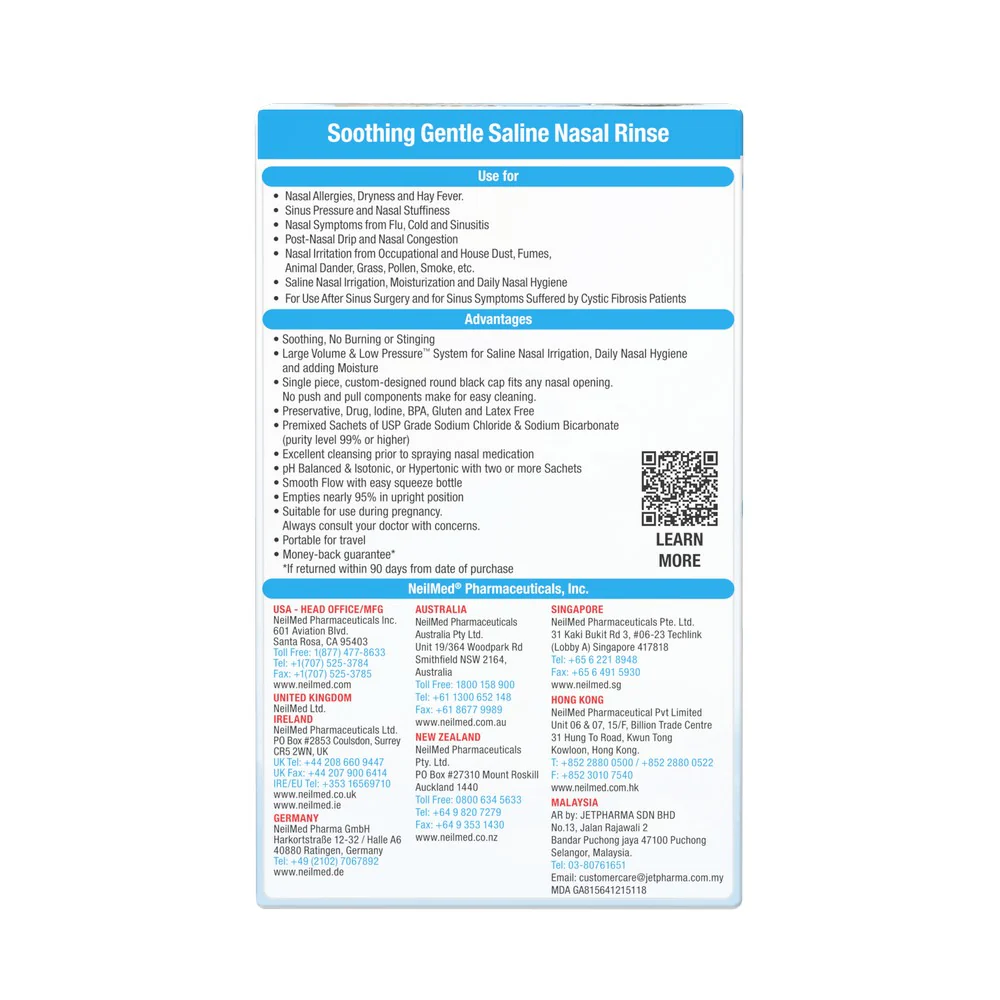 NeilMed Sinus Rinse Pediatric Starter Kit - Image 3