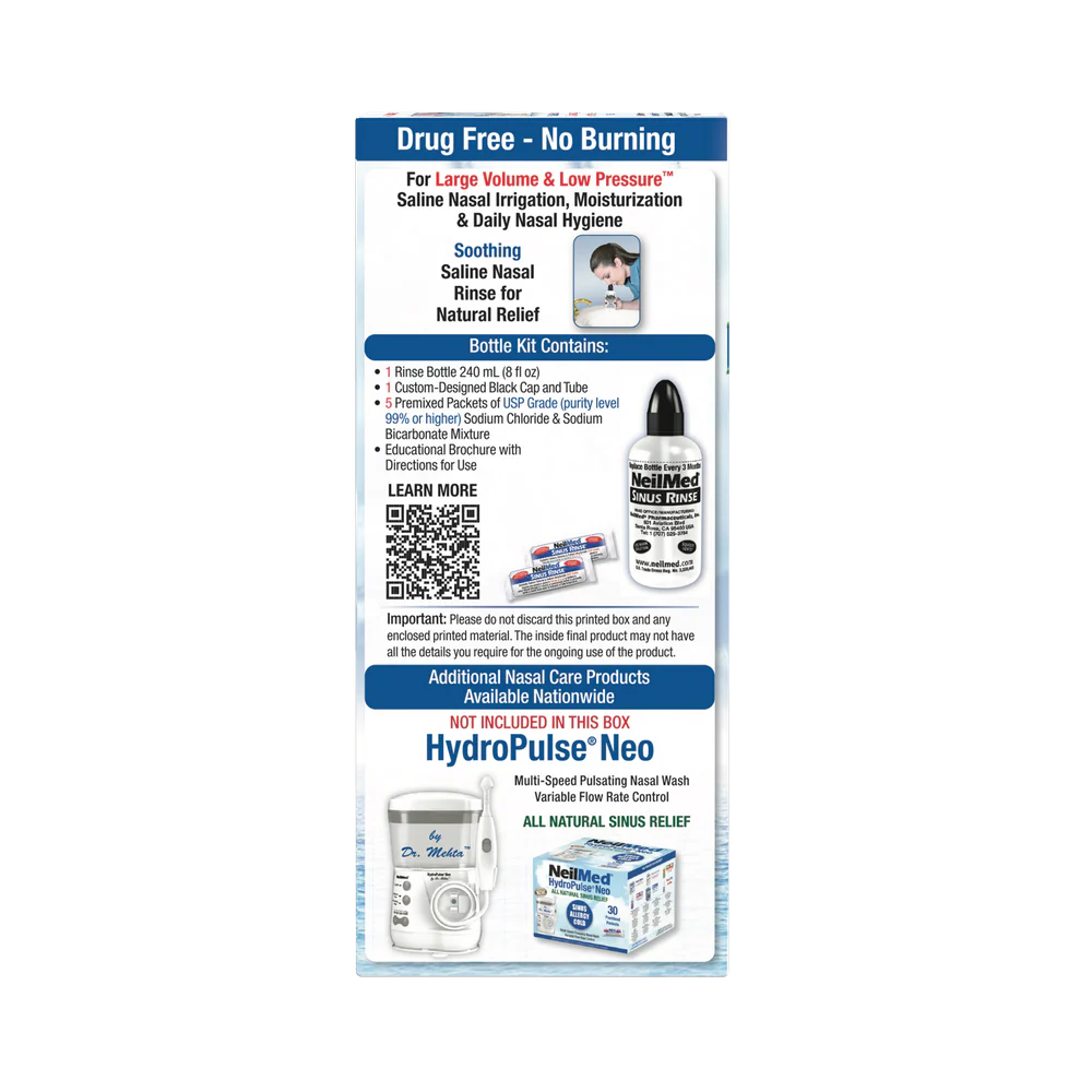 NeilMed Sinus Rinse Starter Kit with 5 Packets - Image 4