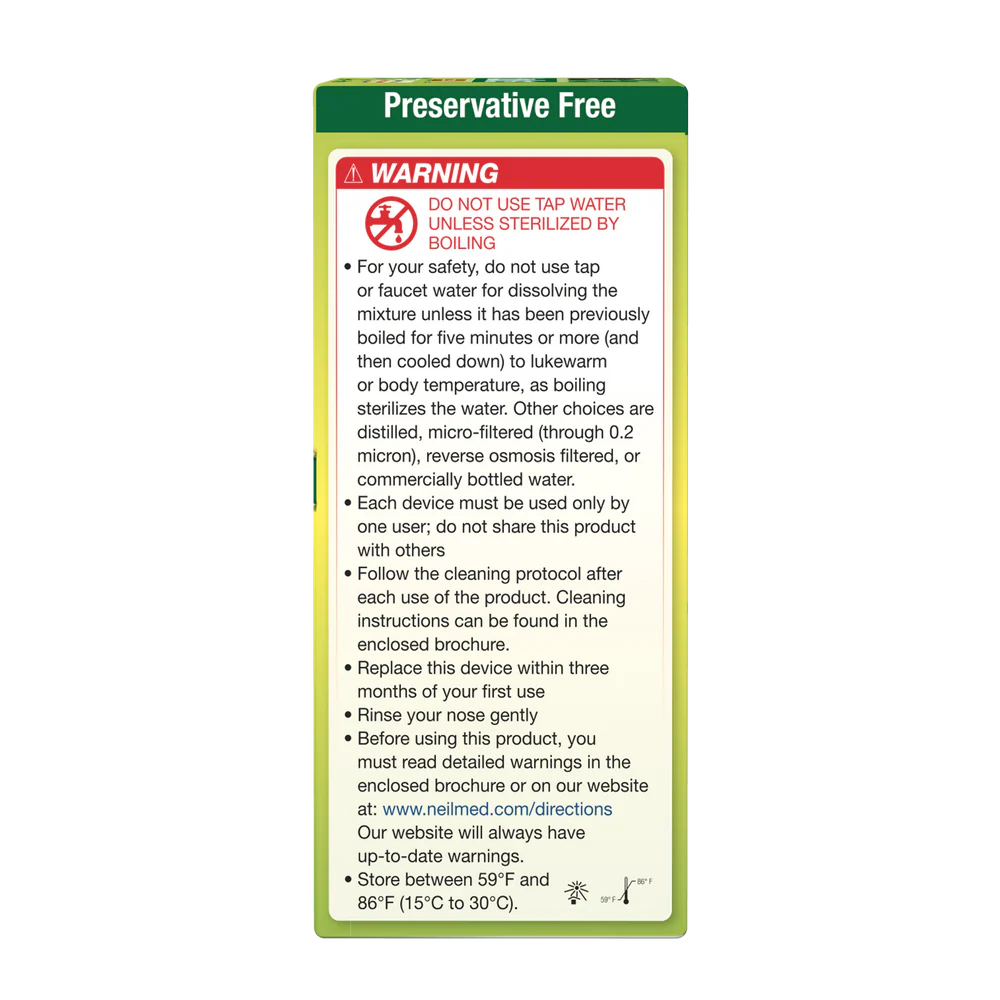 Sinus Rinse 70 Extra Strength Hypertonic Packets - Image 4